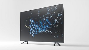 Ultra Slim  Modern  LED TV 3D model