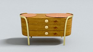 laos Commode 3D