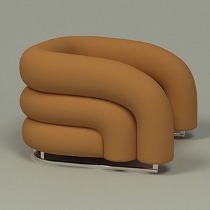 3d modern chair