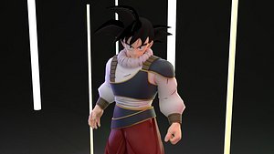 Goku Yardrat Outfit 3D model