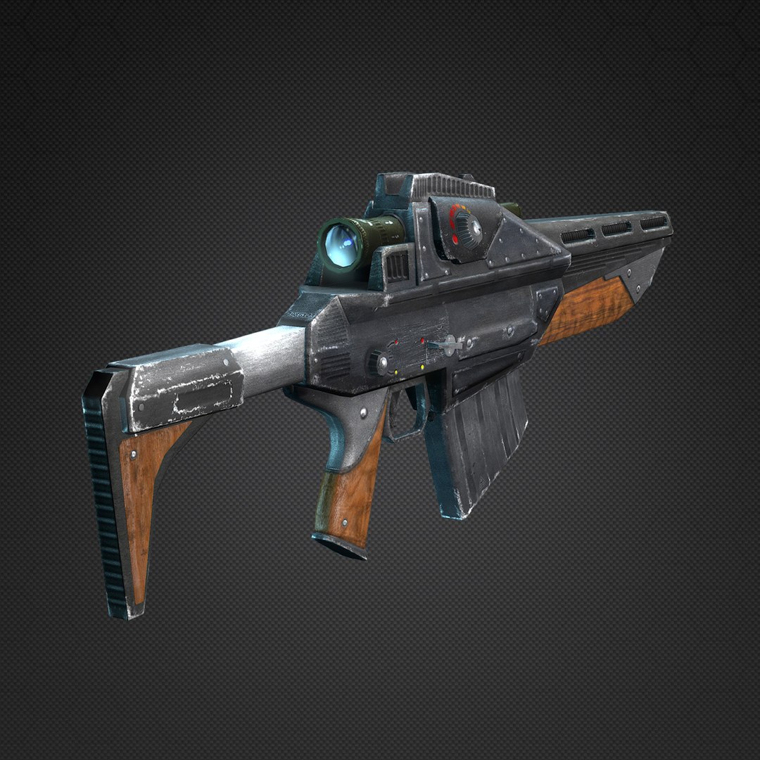 Sci-fi Rifles Model