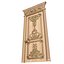Porte sculptée Classic 0802 Bois