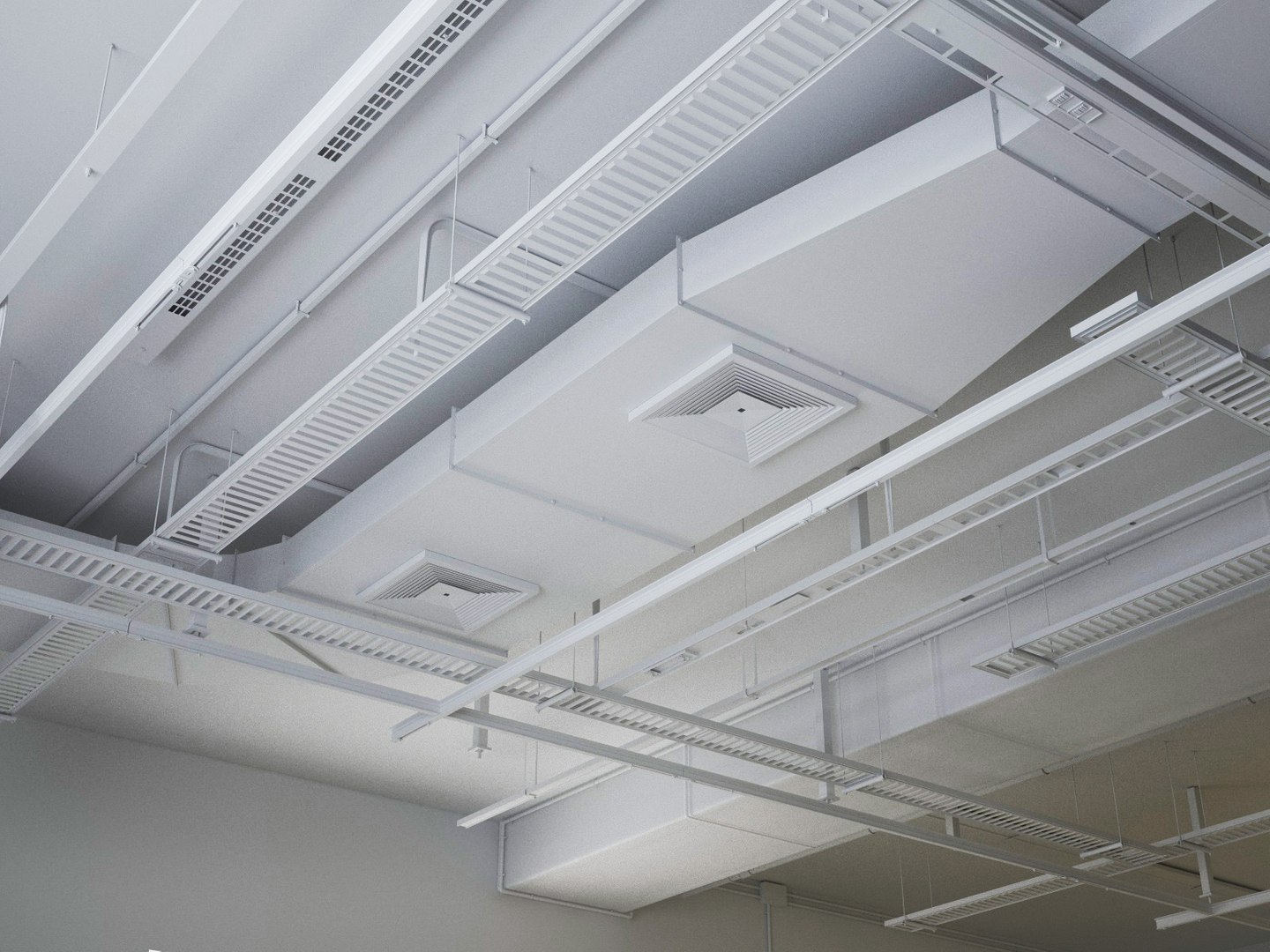 3d ceiling systems model