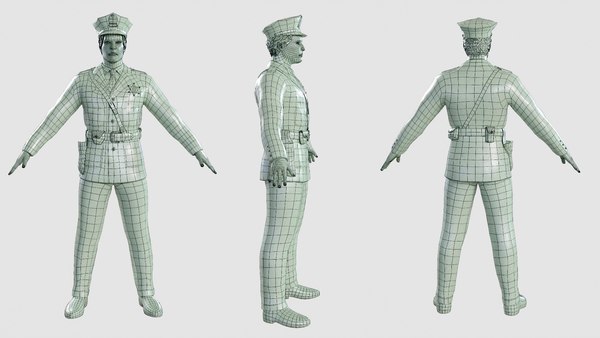 3D model Policeman - TurboSquid 1736163