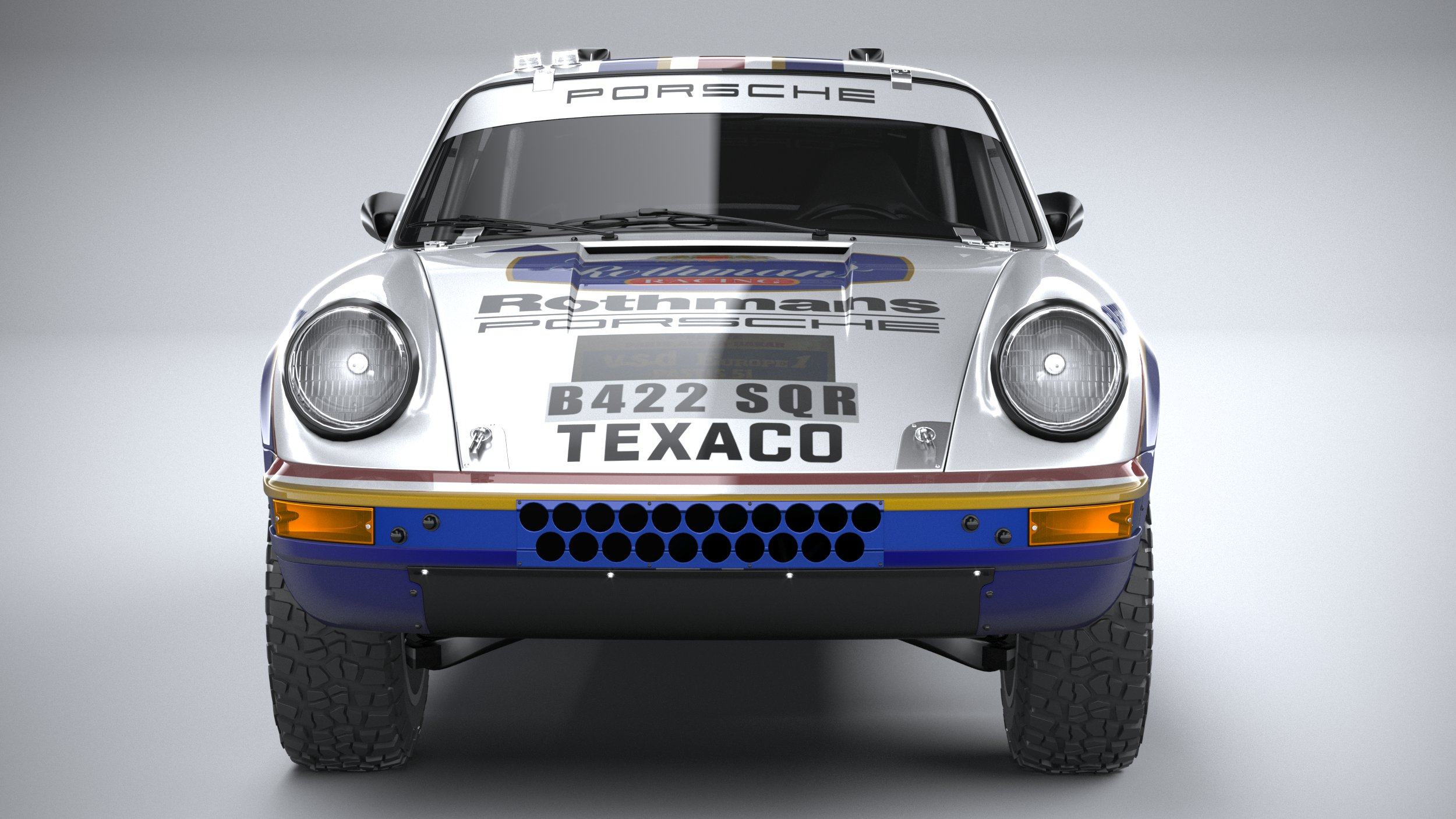 modelo 3d Porsche 911 953 Dakar 1984 - TurboSquid 1954747