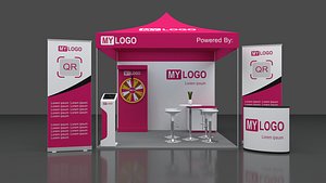 3D Booth 3x3 tent