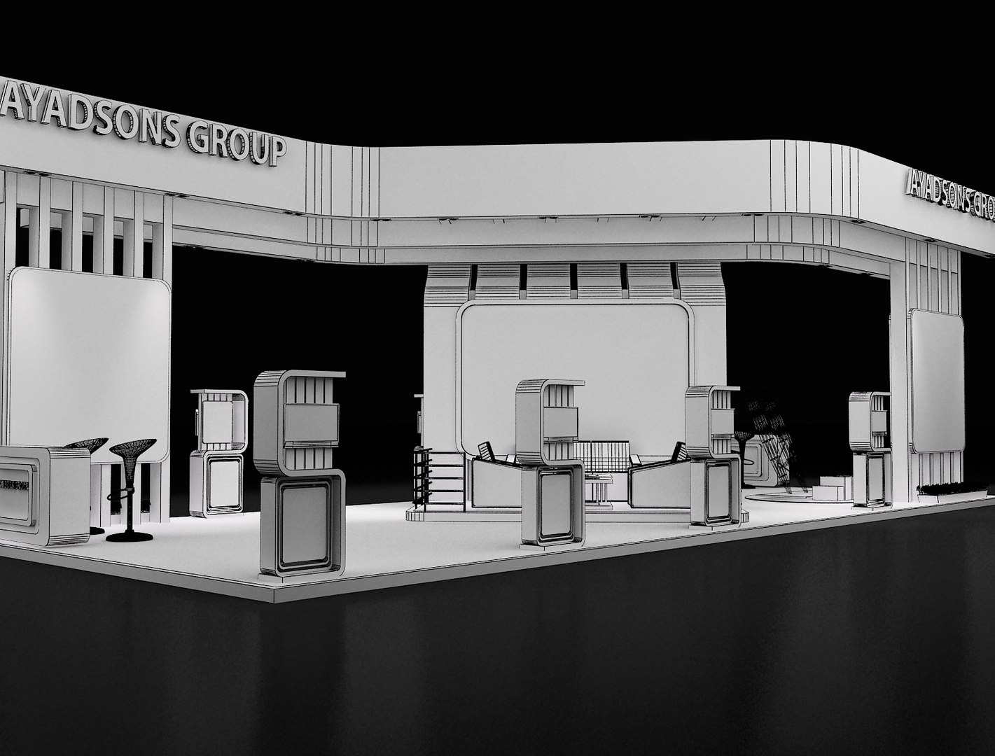 3D stand exhibition booth model https://p.turbosquid.com/ts-thumb/5e/VA2hey/6d5CCpuc/4/jpg/1595874653/1920x1080/fit_q87/4bbffd726fe6050fb1bc7c9e090a93c4b2372a48/4.jpg