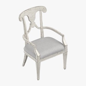 3D classical arm chair model