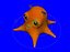 Dumbo octopus animated low poly toon 3d model