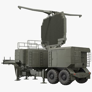 3D long range surveillance radar model