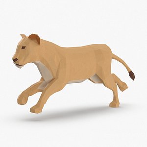 lioness----running 3D