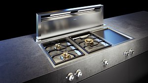 gaggenau 400 vg425111 vg415111 3D model
