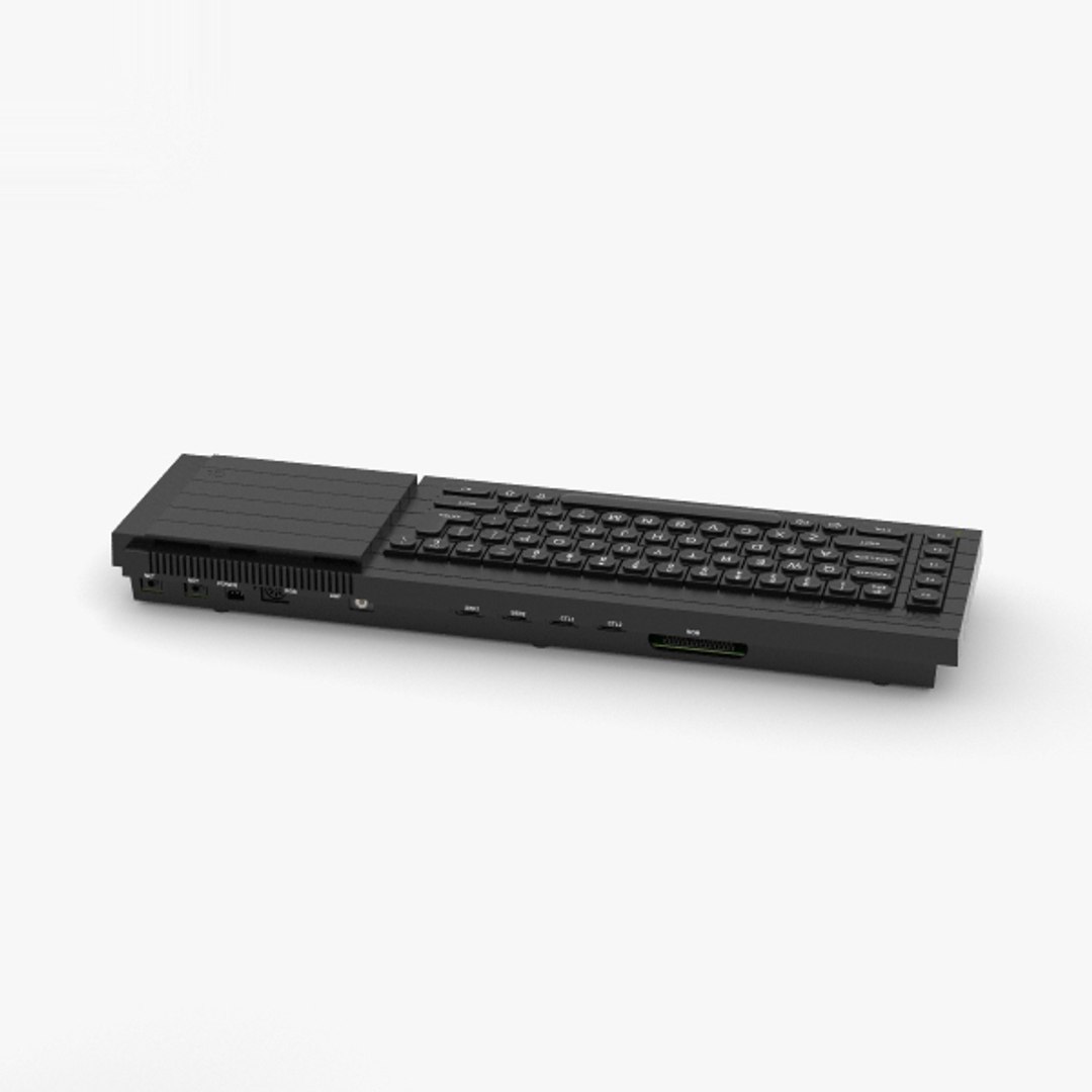 Sinclair Ql Computer 3D Model - TurboSquid 1451318