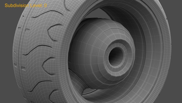 3D wide pirelli wheel motorcycles - TurboSquid 1500318