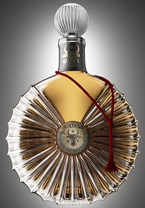 cognac bottle 3d max