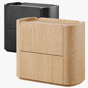 Arnar Bedside Table 3D model