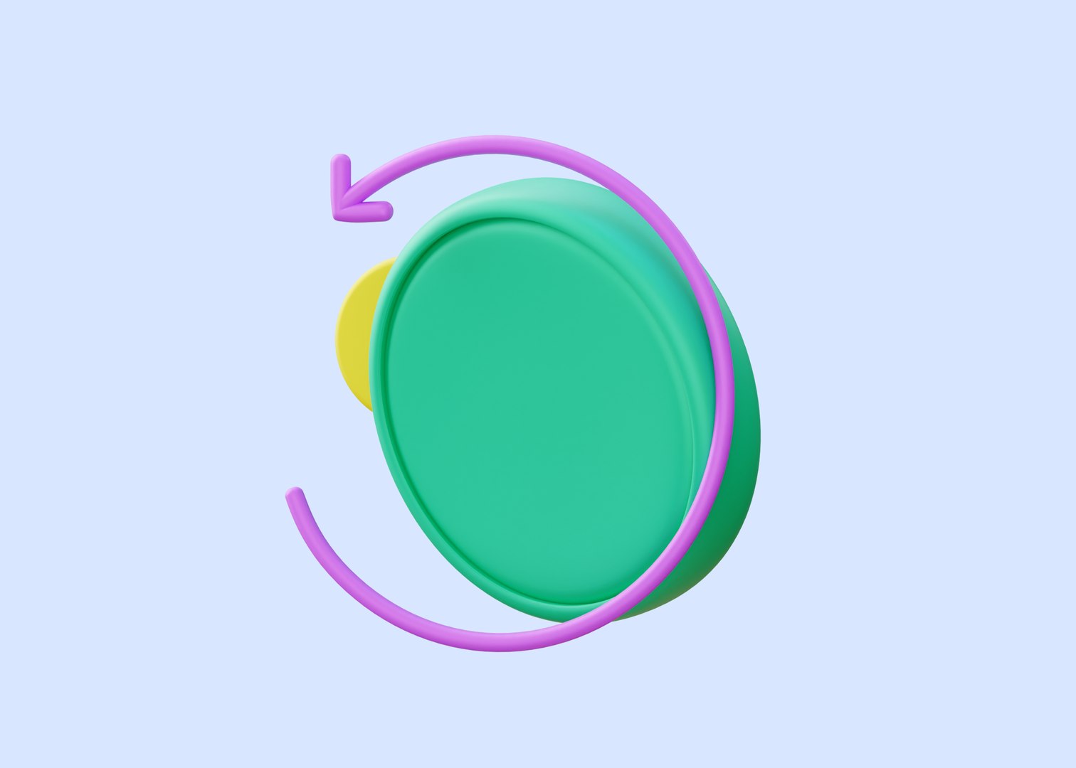 3D 24 Hours Icon Illustration - TurboSquid 2229224