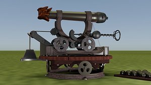 3D cannon exotic model