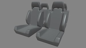 Car Seat 016 3D model