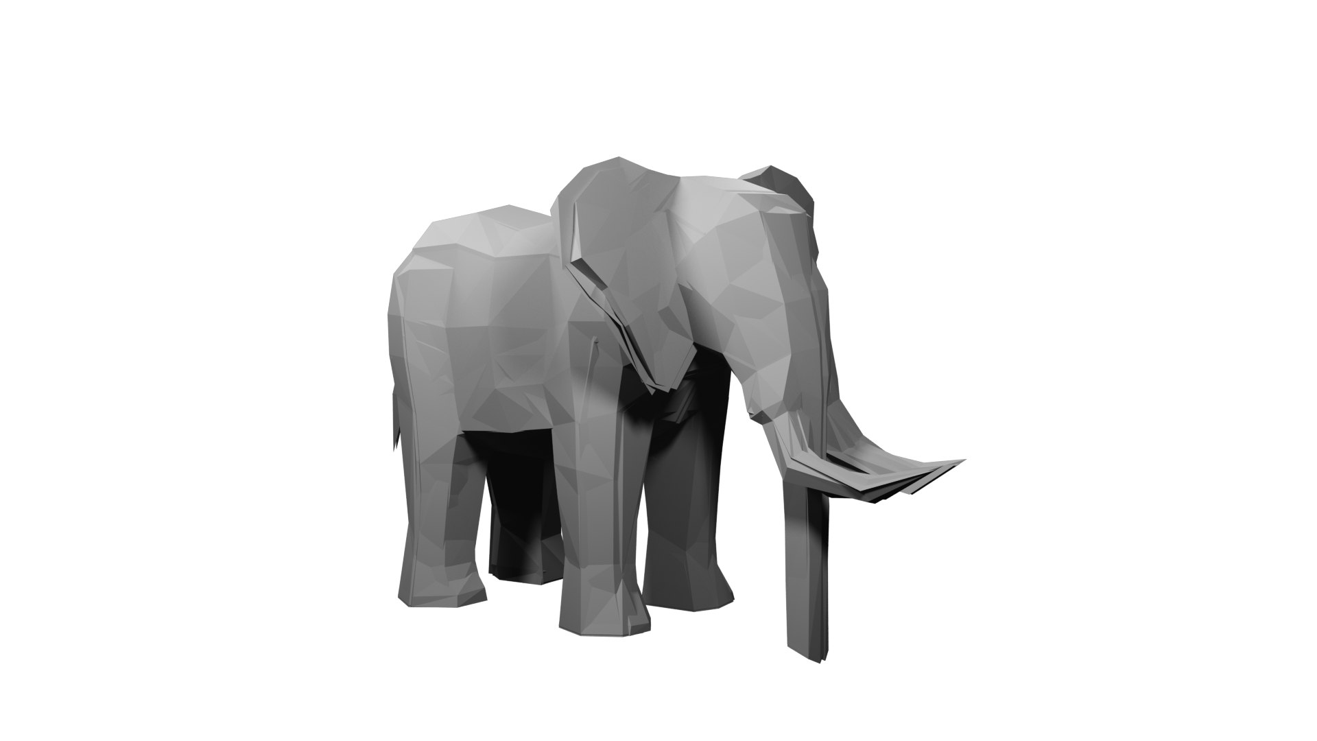 Animals Base Meshes Low-poly Model - TurboSquid 2165278