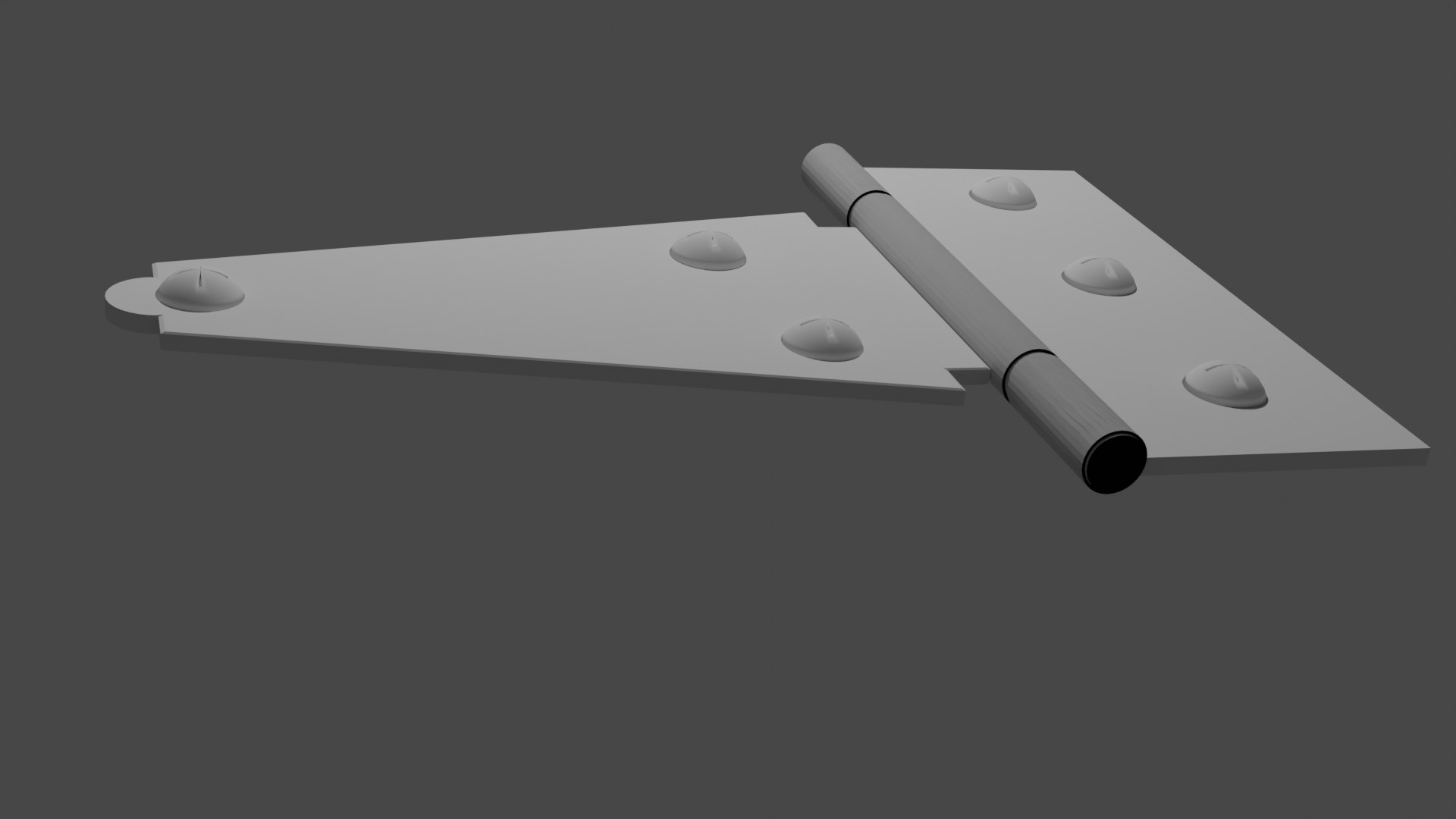 T Hinge 3D Model TurboSquid 2090616