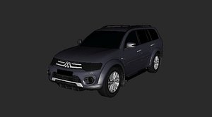 3D mitsubishi pajero model