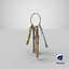 Vintage Keys Ring