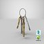Vintage Keys Ring