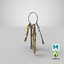 Vintage Keys Ring