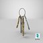 Vintage Keys Ring