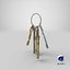 Vintage Keys Ring