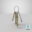 Vintage Keys Ring