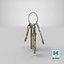 Vintage Keys Ring