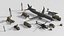 Airfield Army vehicle collection