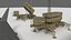 Airfield Army vehicle collection