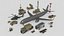 Airfield Army vehicle collection