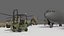 Airfield Army vehicle collection