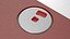 Floppy Disk 3 pollici e mezzo rosso