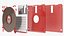 Floppy Disk 3 pollici e mezzo rosso