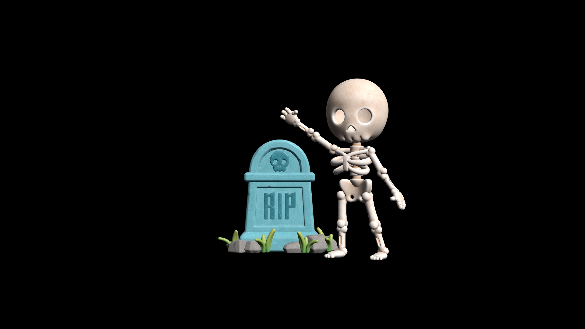 Stylized Cartoon Skeleton Character with Tombstone 3D https://p.turbosquid.com/ts-thumb/5f/4TBZ2C/X0/preview/jpg/1791788565/1920x1080/turn_fit_q99/37efe2539f2d6802a6ab7ba74e1d4f8481ff796d/preview-1.jpg