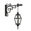 3d model set of old street lamps and clocks