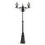 3d model set of old street lamps and clocks