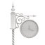 3d model set of old street lamps and clocks