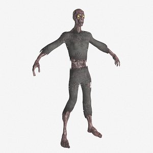 People Run Terrified - 3D Model Animated - PixelBoom