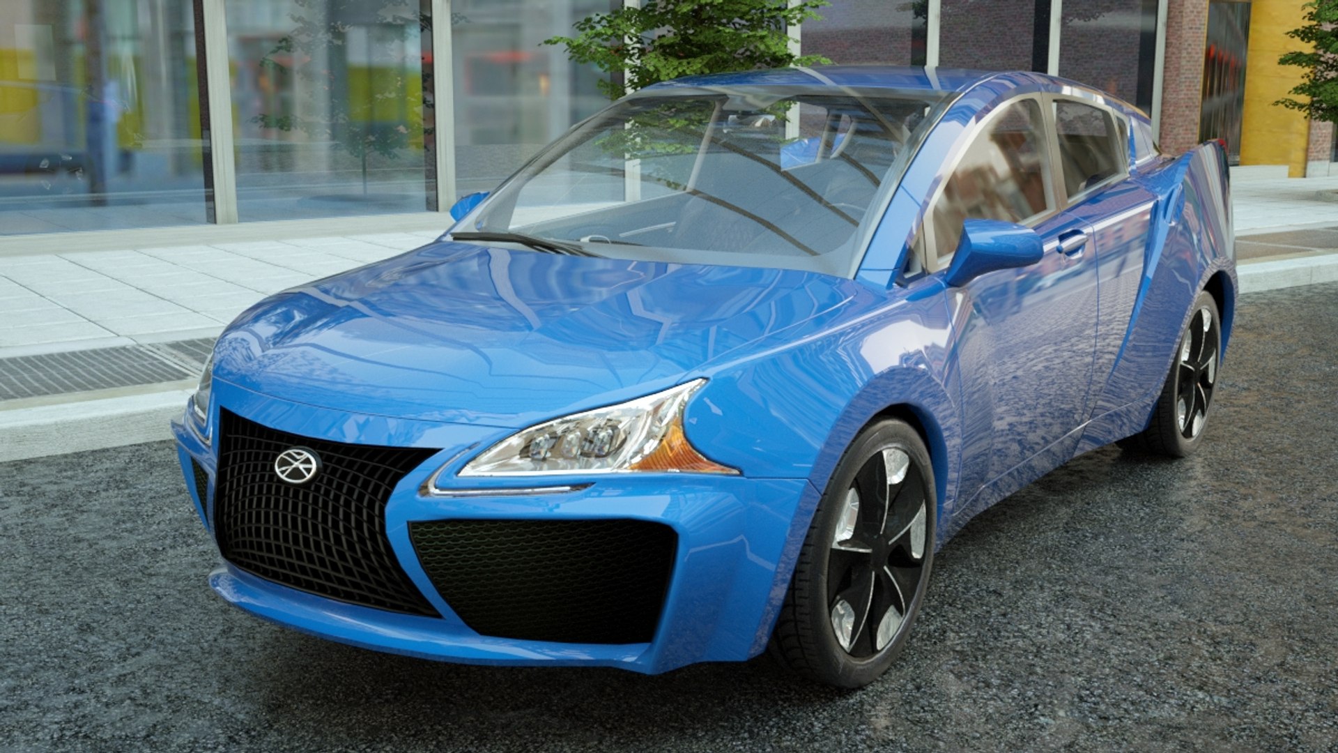 3D Generic Car - TurboSquid 1213242