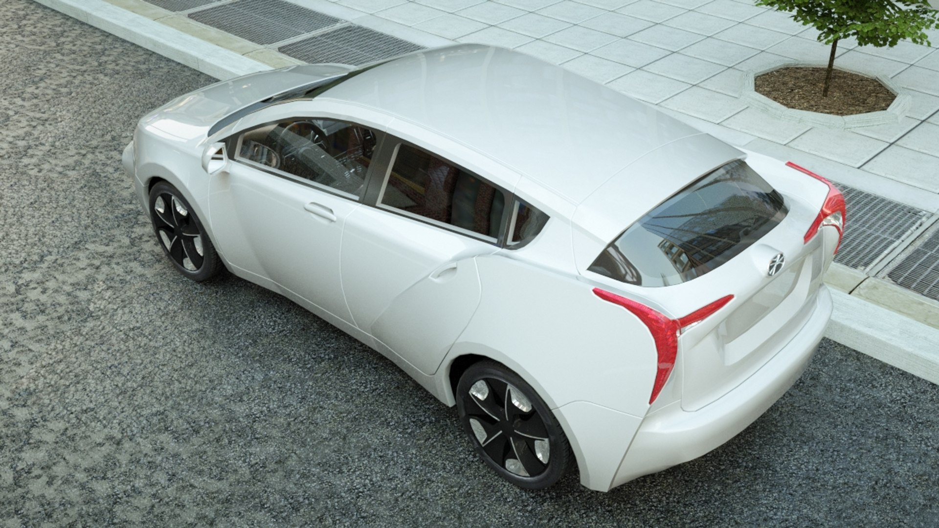 3D Generic Car - TurboSquid 1213242