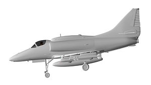 3D Douglas A-4 Skyhawk