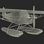 Light Aircraft Piper J 3 Seaplane Rigged Yellow 2