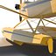 Light Aircraft Piper J 3 Seaplane Rigged Yellow 2