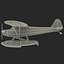 Light Aircraft Piper J 3 Seaplane Rigged Yellow 2
